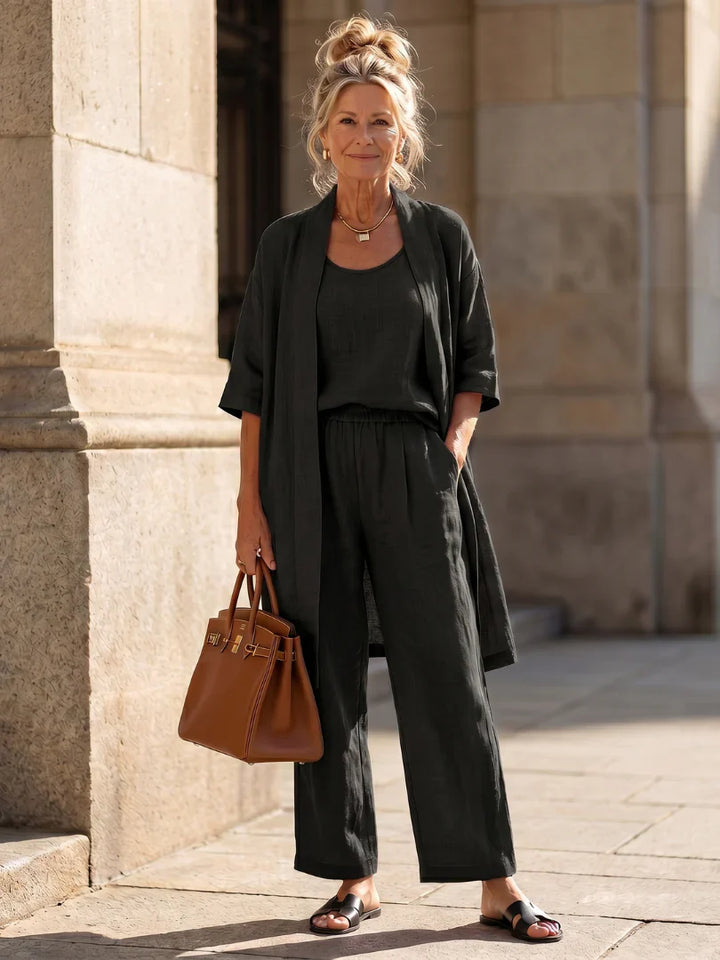 Linnea - Lightweight Linen Set