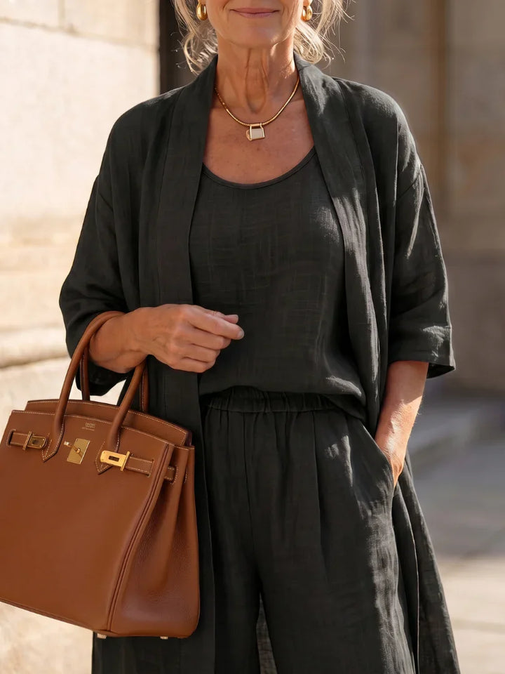 Linnea - Lightweight Linen Set