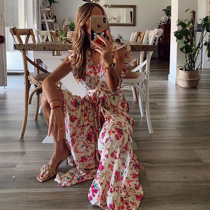 Shera - Floral Maxi Dress
