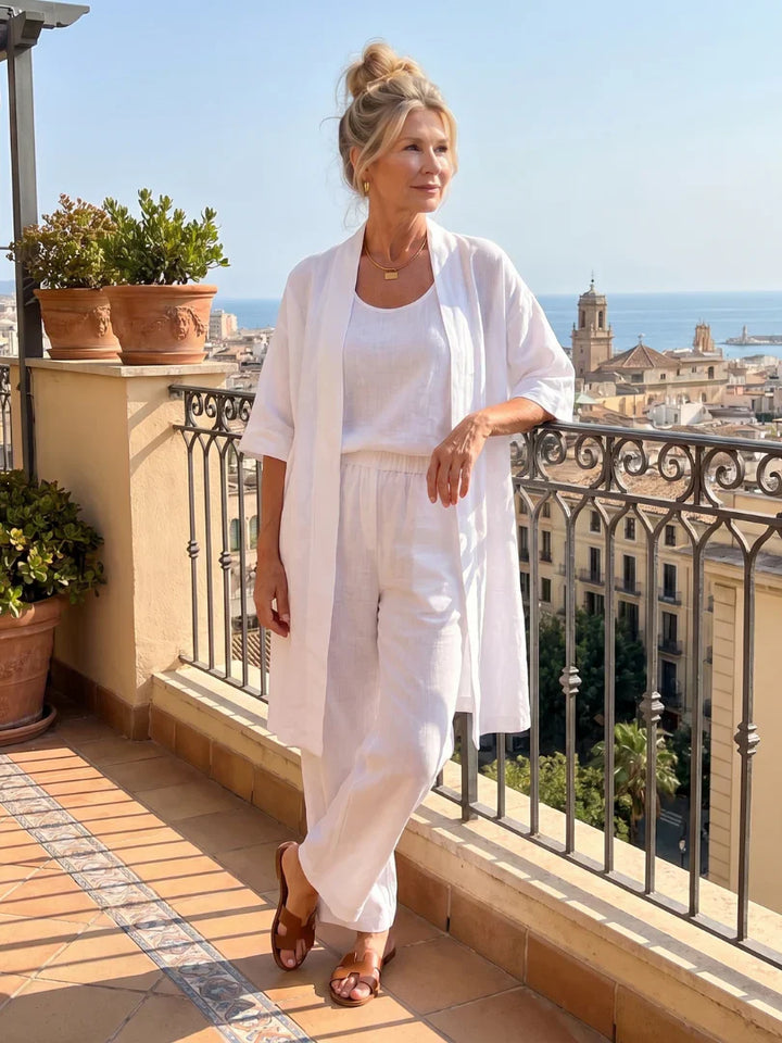 Linnea - Lightweight Linen Set