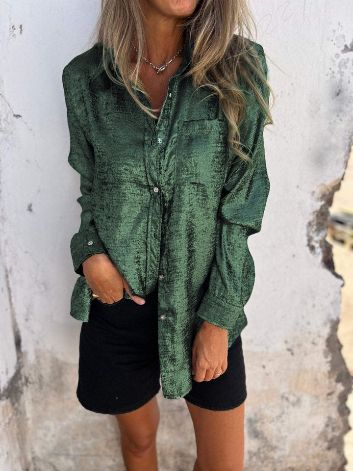 Loulou - Chic Shimmer Shirt