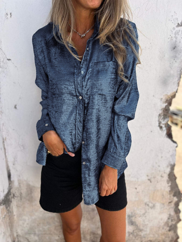 Loulou - Chic Shimmer Shirt