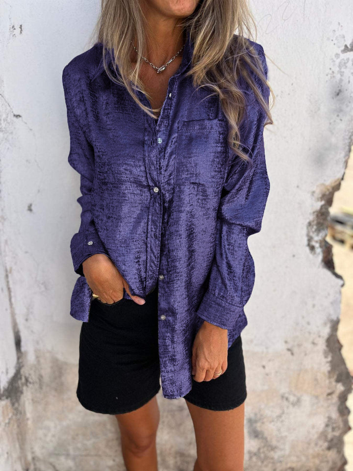 Loulou - Chic Shimmer Shirt