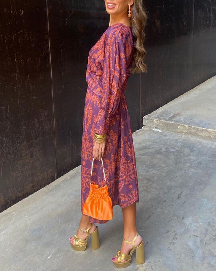 Isadora - Elegant Midi Dress with Timeless Charm