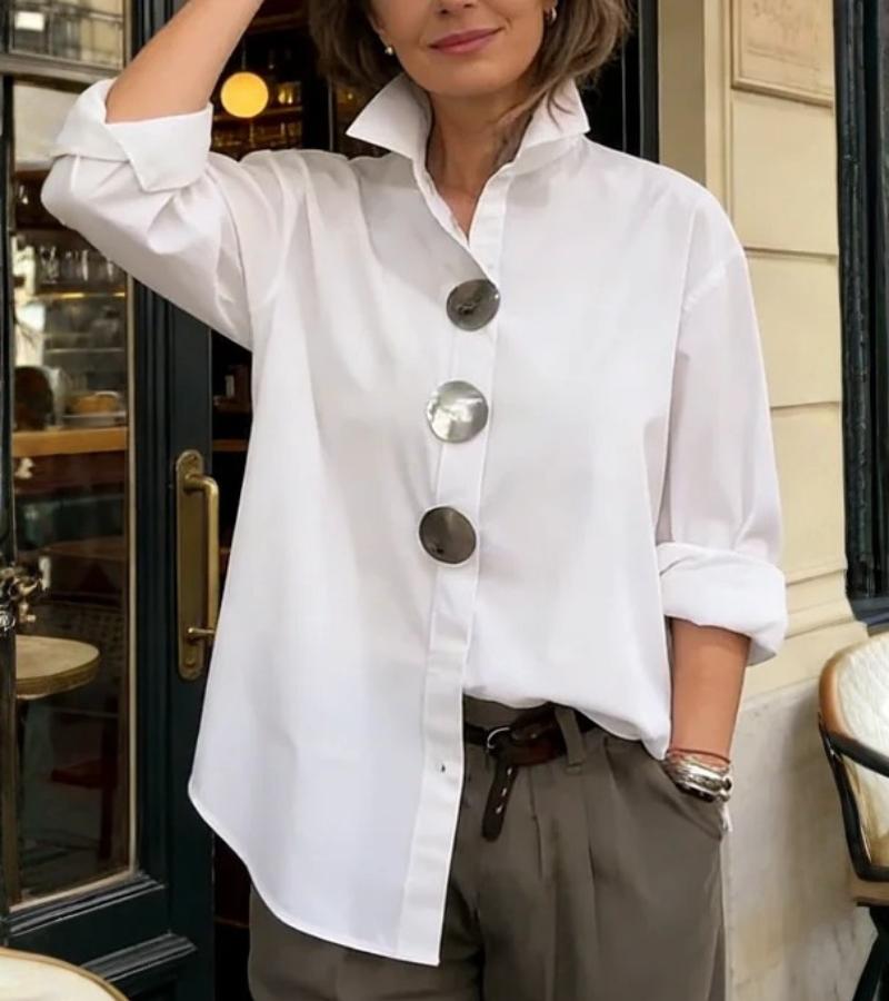 NICOLE - Elegant Structured Blouse