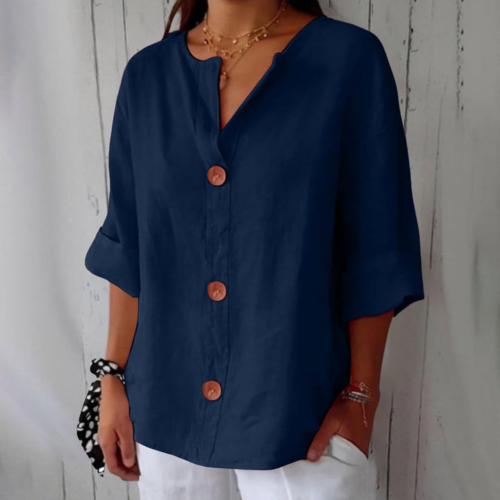 Hazel - Loose-fitting Summer Blouse
