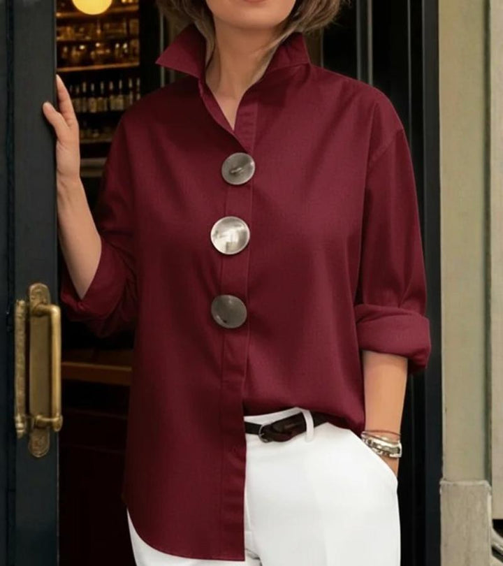NICOLE - Elegant Structured Blouse