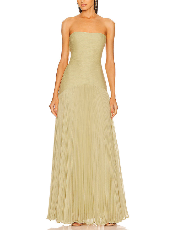 NENA - Elegant Wrap Maxi Dress