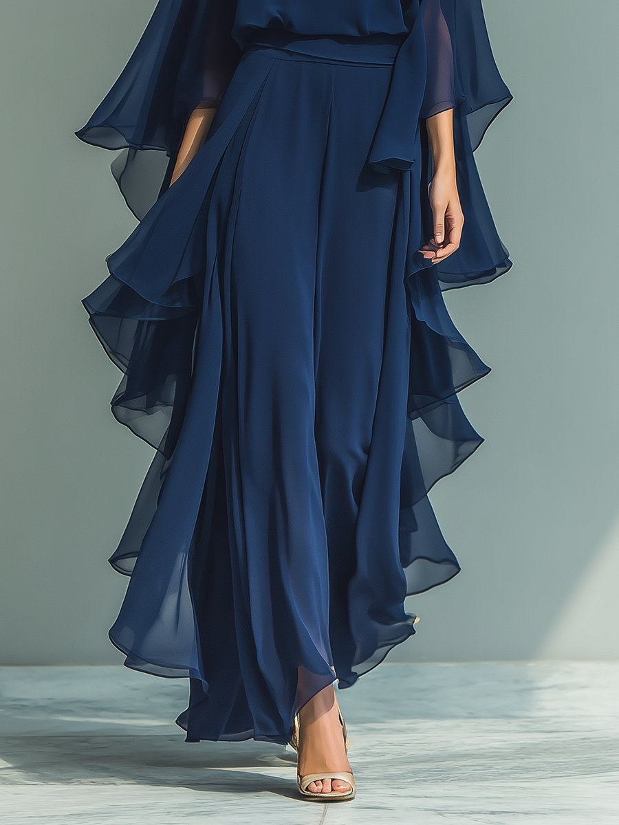 Cato - Elegant Chiffon Set