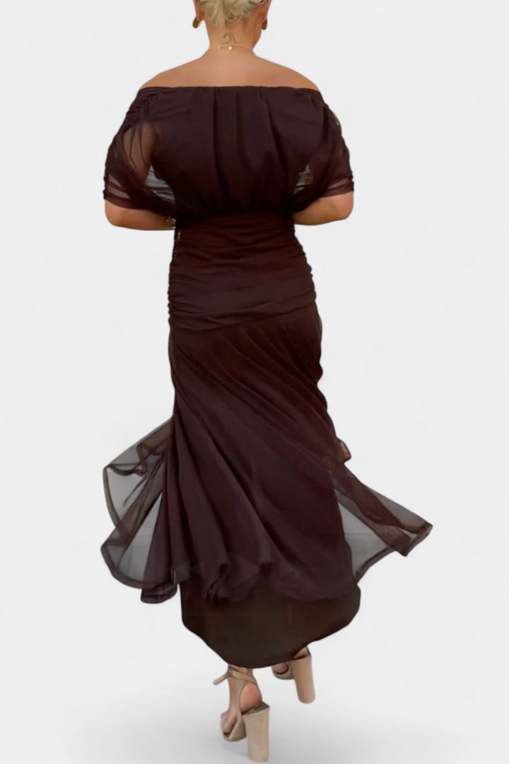 HELENA - Off Shoulder Maxi Dress