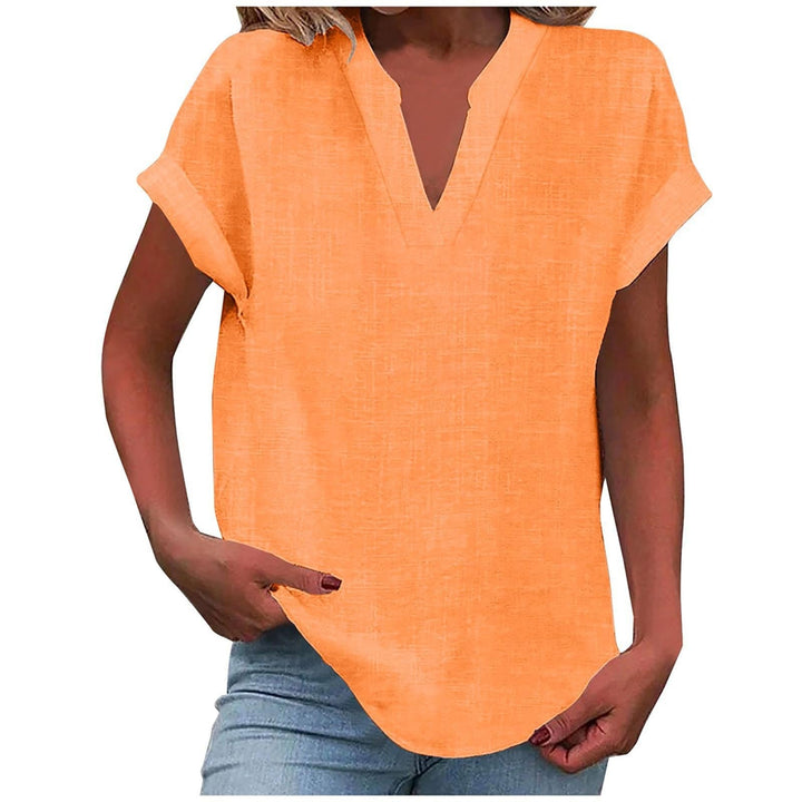 Lexa - Relaxed V-Neck Blouse