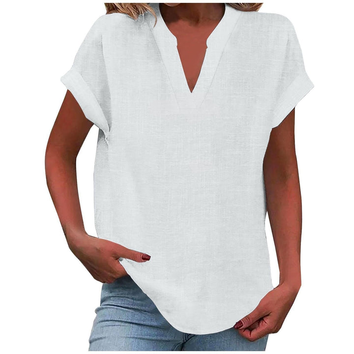Lexa - Relaxed V-Neck Blouse