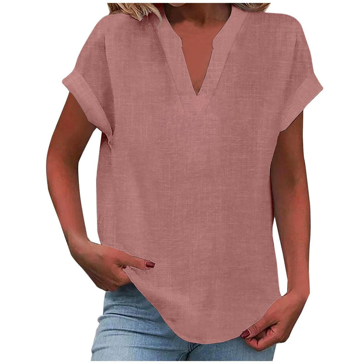 Lexa - Relaxed V-Neck Blouse