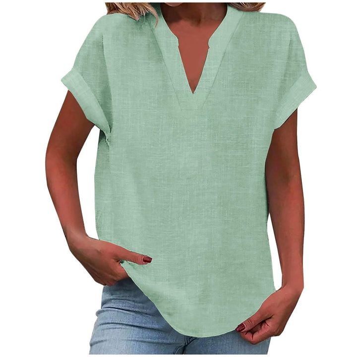 Lexa - Relaxed V-Neck Blouse