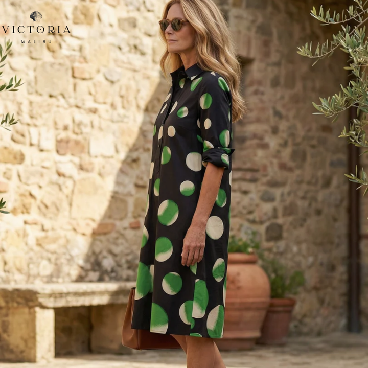 Loretta - Elegant Midi Dress