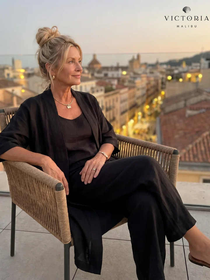 Linnea - Lightweight Linen Set