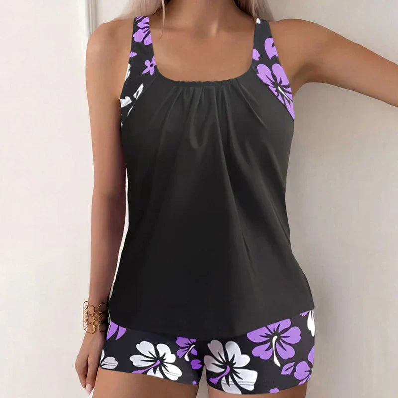 Ravina - Elegant Two-Piece Swimsuit Set