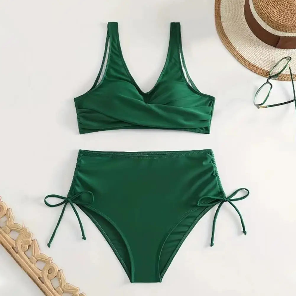 Sarena - Elegant V-Neck Shaping Bikini