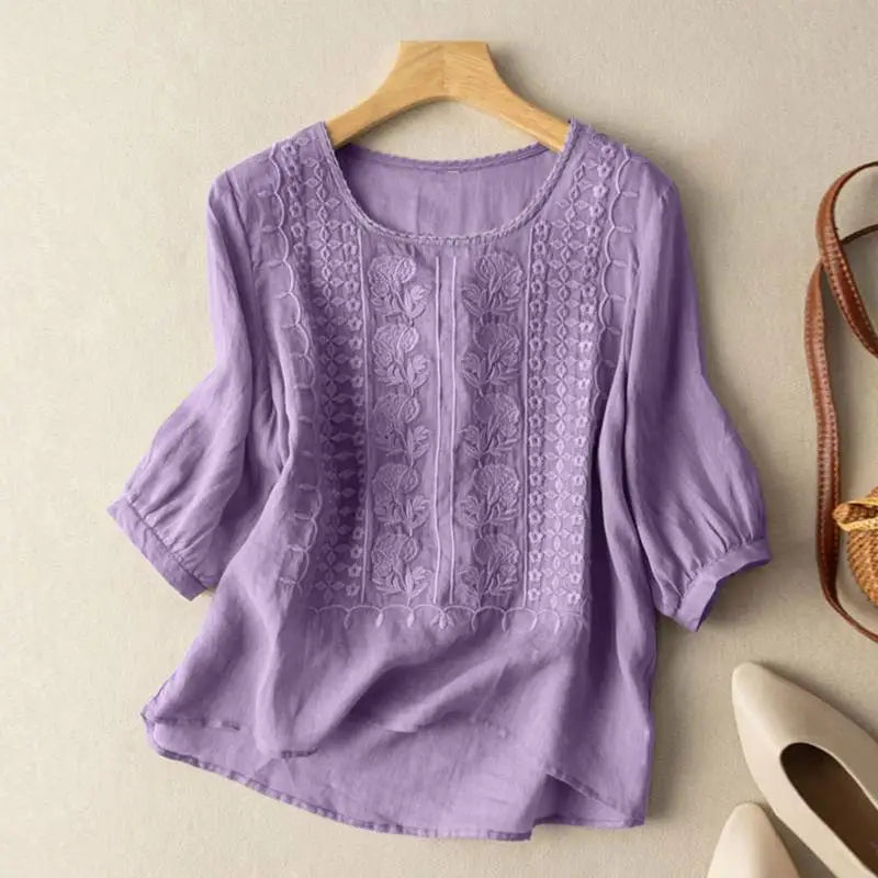 Sonia - Floral Relaxed Blouse
