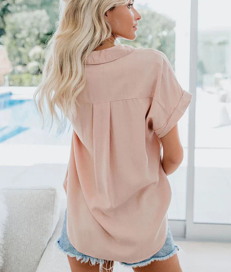 Aletta - Relaxed Fit Casual Blouse