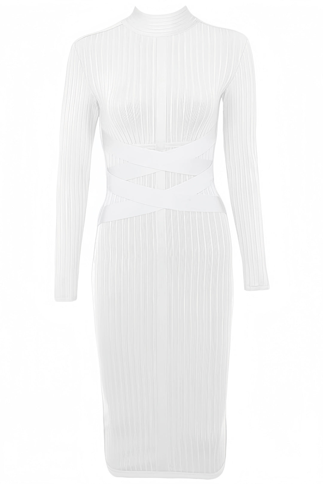 LAYRA - Solid Midi Dress