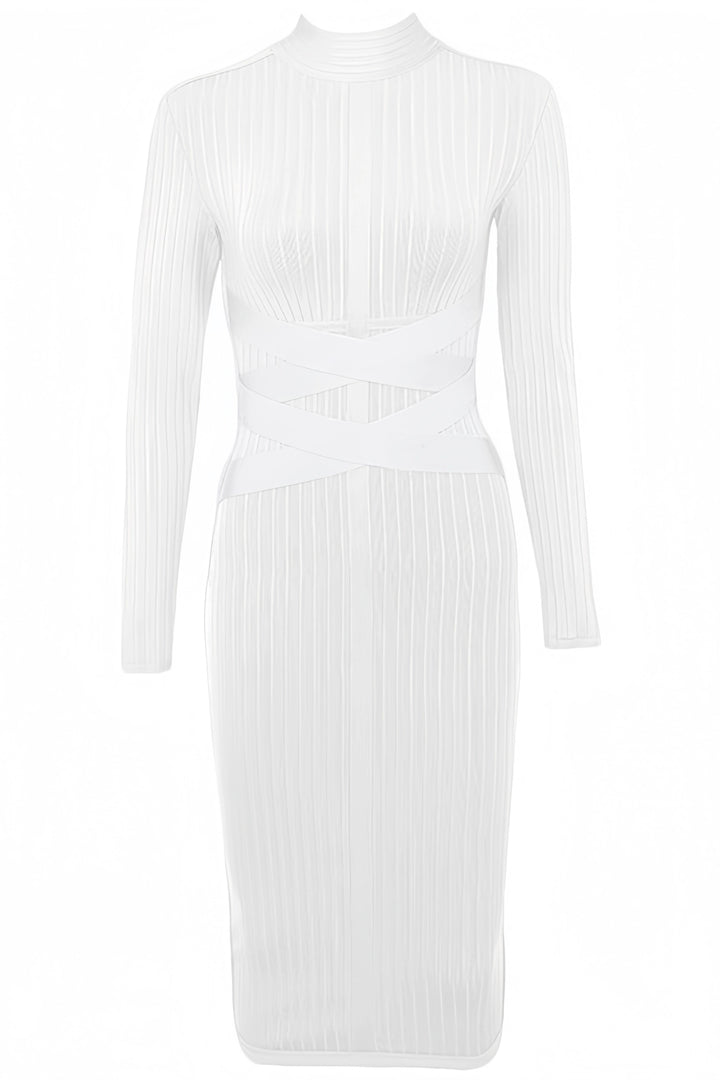 LAYRA - Solid Midi Dress