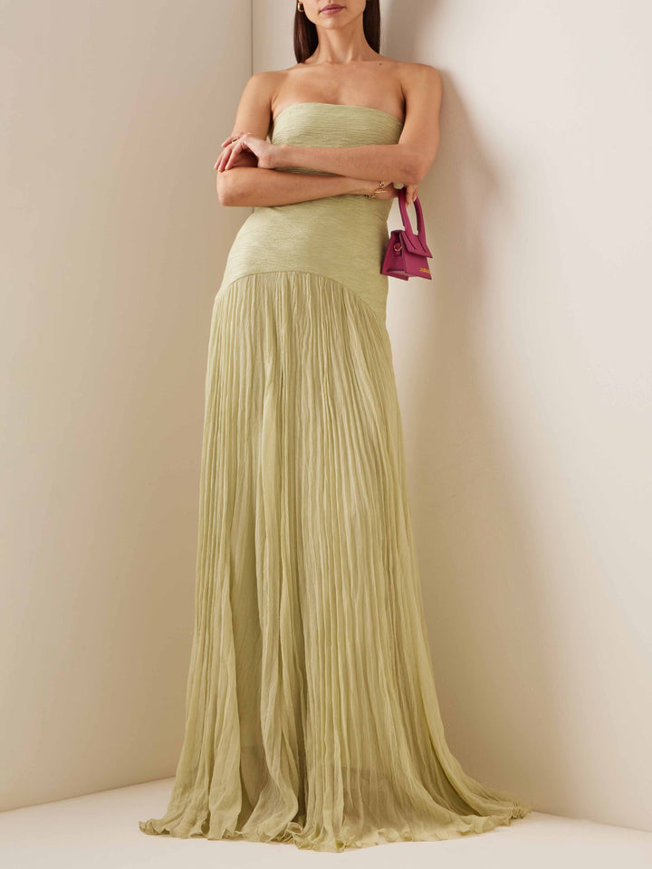 NENA - Elegant Wrap Maxi Dress