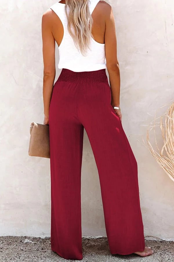 RIANA - Relaxed High-Waist Pants