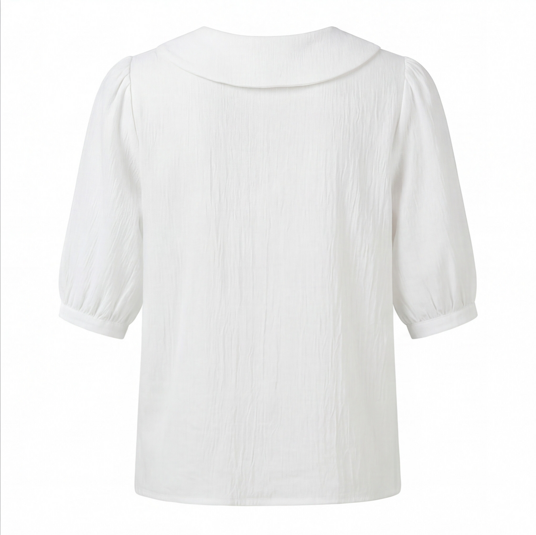 CHARLY - Casual Solid Color Blouse