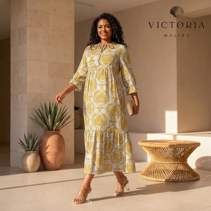 Molly - Boho Mosaic Dress