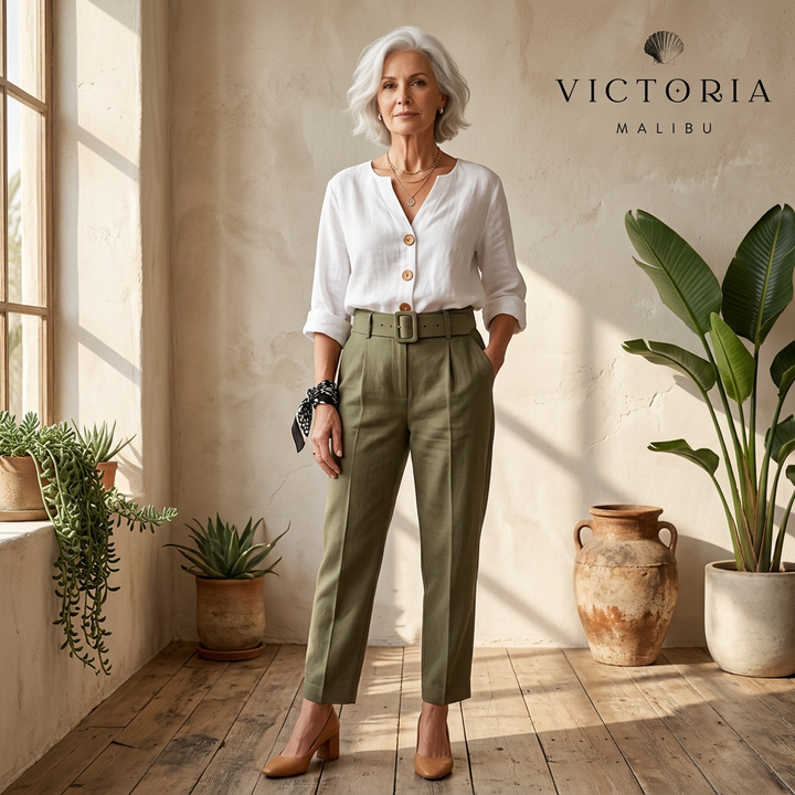 Hazel - Loose-fitting Summer Blouse