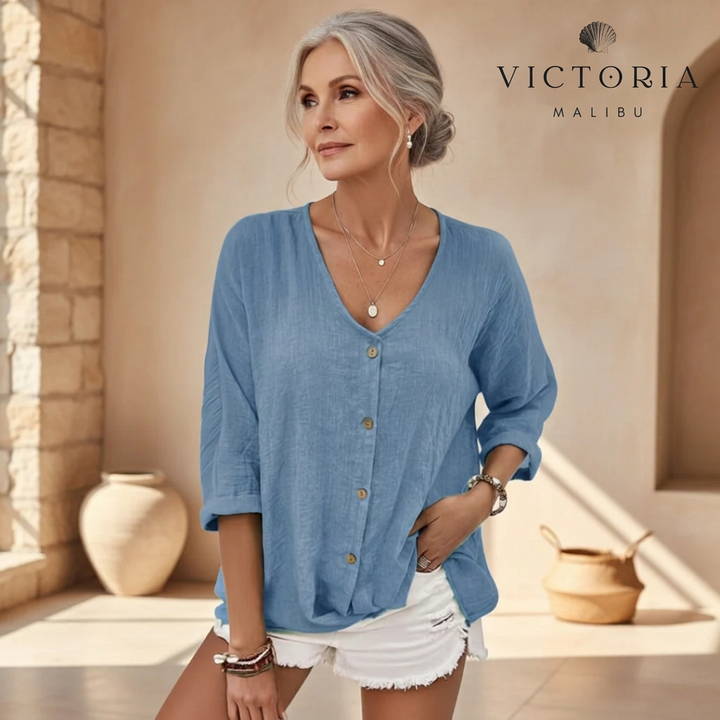 Coralyn - Coastal Breeze Blouse