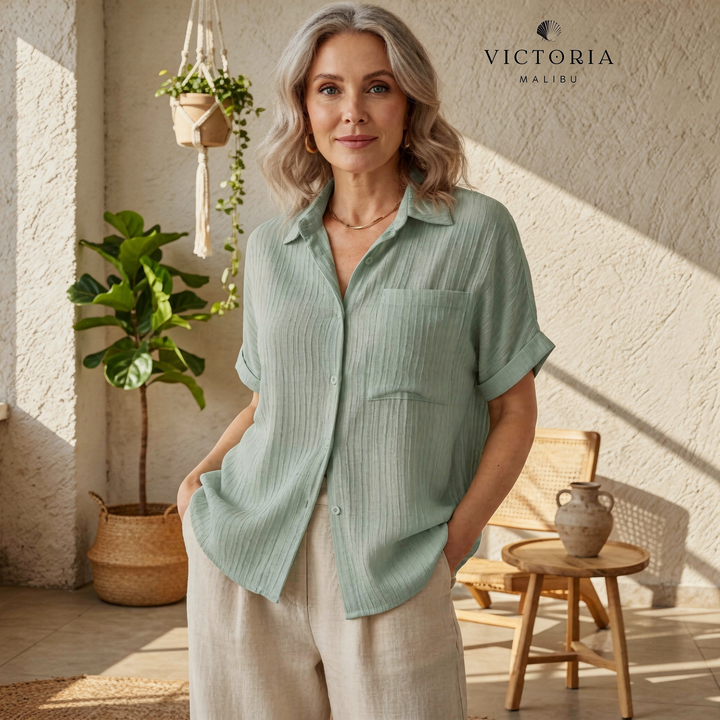 Norelia - Relaxed Textured Top