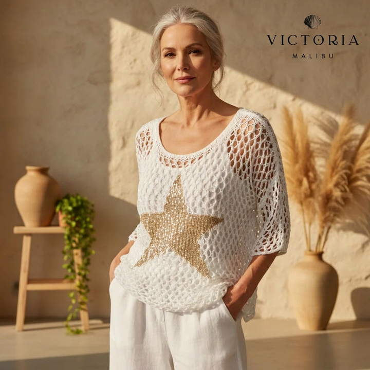 Zabrina - Starry Knit Top