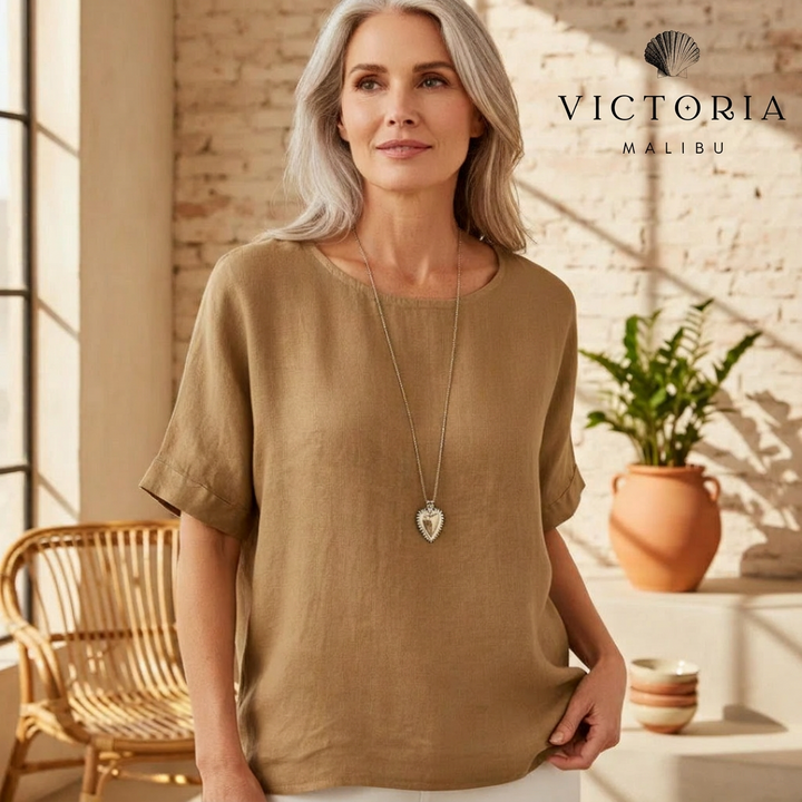 Rhea - Minimalist Relaxed Top
