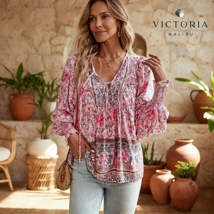 Luma - Summer Floral Top