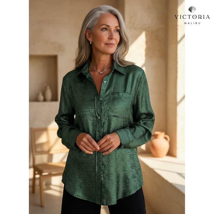 Loulou - Chic Shimmer Shirt
