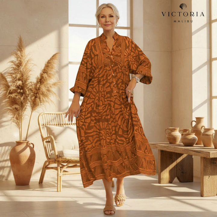 Carmilla - Vibrant Printed Dress