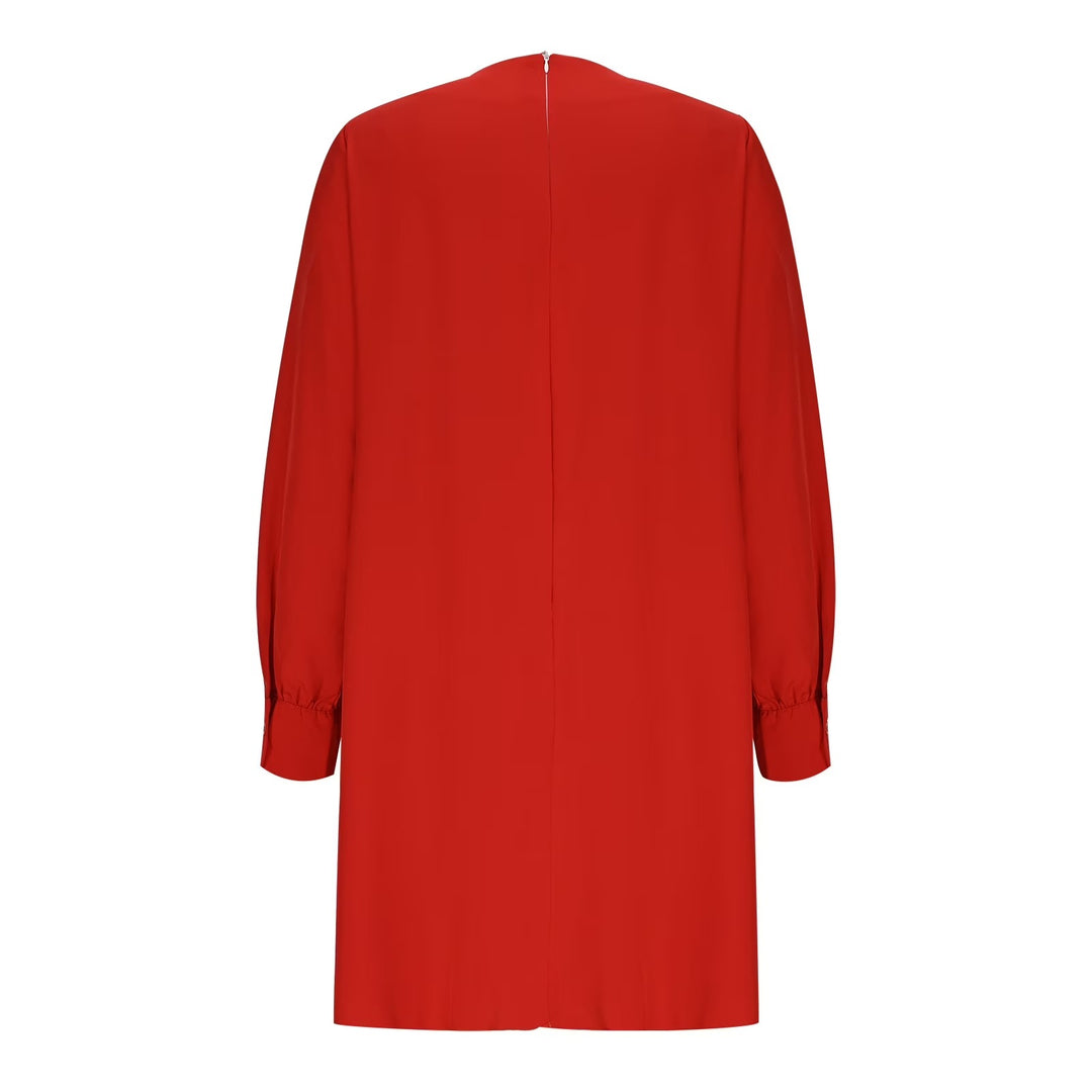 KIRAX - Clean Layered Knee Length Dress