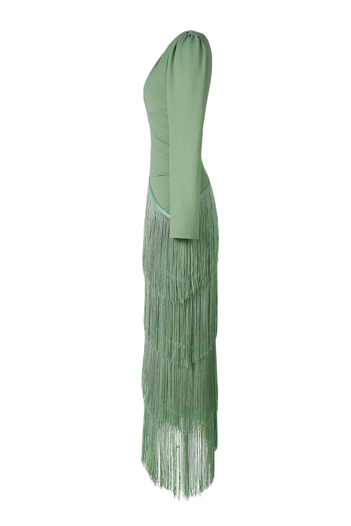SOFIA - Elegant Fringe Dress