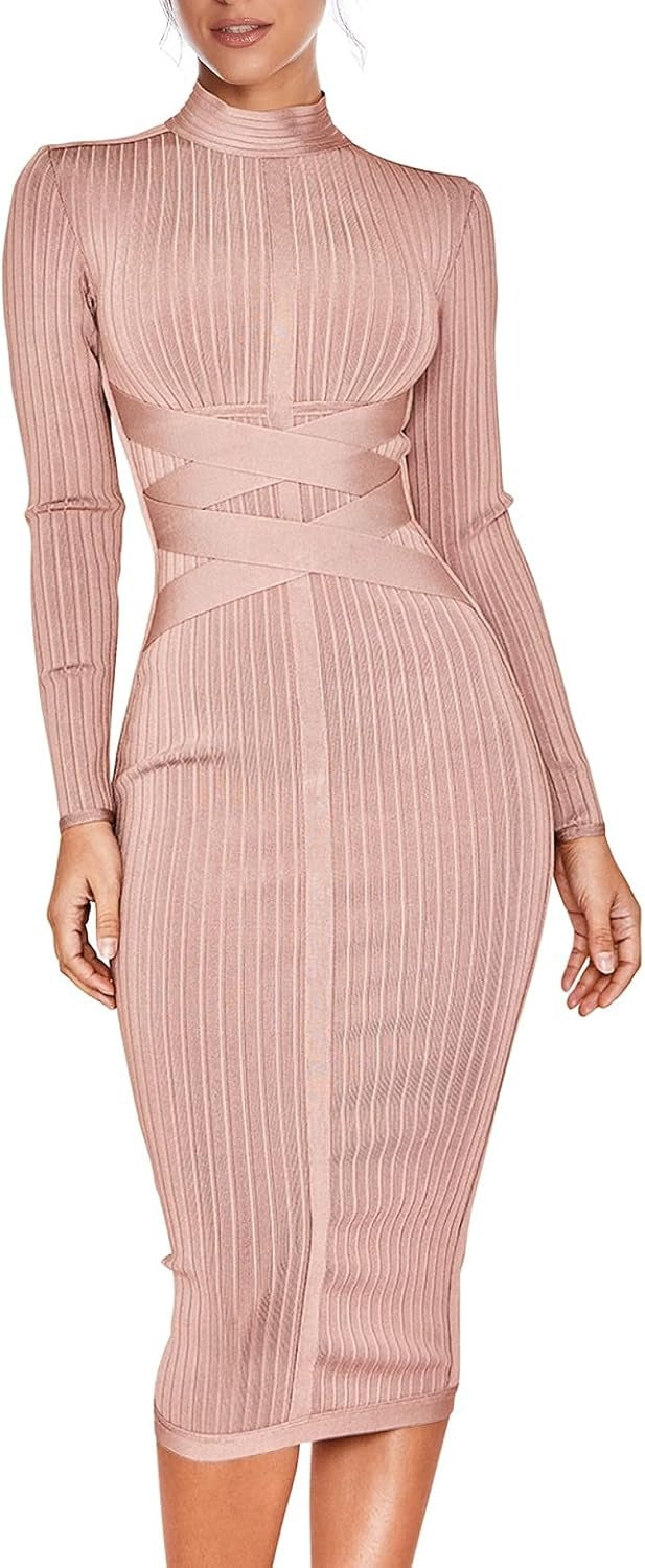 LAYRA - Solid Midi Dress