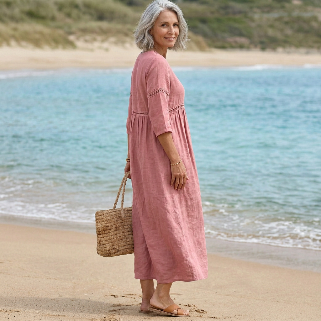 Quincy - Soft-Touch V-Neck Dress