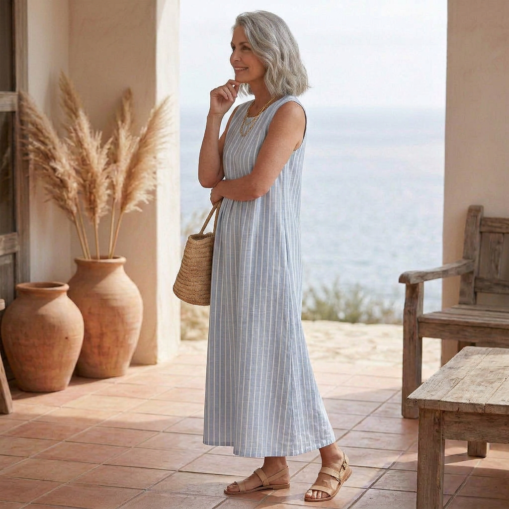 Dina - Printed Midi Dress