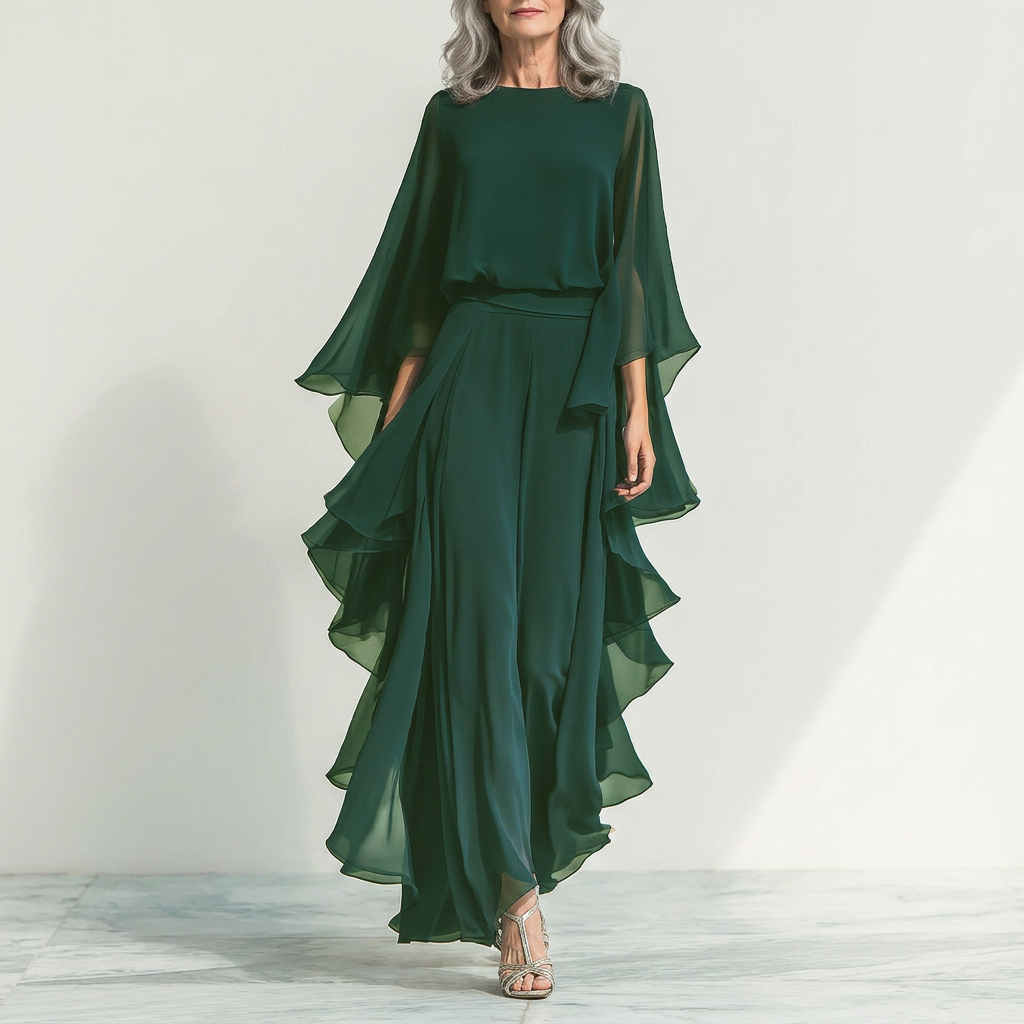 Cato - Elegant Chiffon Set