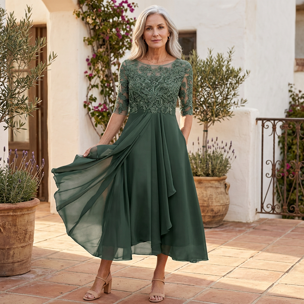 Kim - Elegant Lace Dress