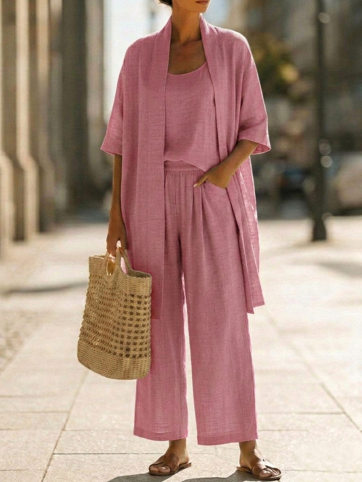 Linnea - Lightweight Linen Set