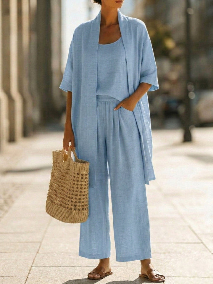 Linnea - Lightweight Linen Set