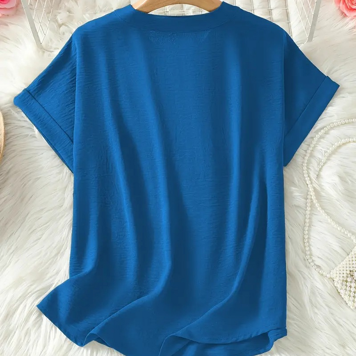 LAUREL - Airy V-Neck Blouse